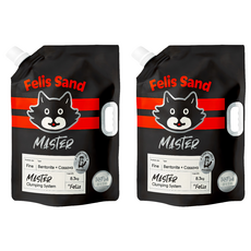 닥터펠리스 응고형 마스터 고양이 모래, 8.3kg, 2개, 무향