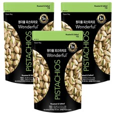 원더풀피스타치오 가염, 150g, 3개