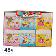 快樂朋友 1000片巨無霸橡皮擦, 隨機出貨, 48個