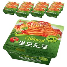 쉐푸드 뽀모도로 스파게티, 220g, 12개