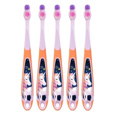 조르단 스텝 3단계 어린이 칫솔, 랜덤발송, 1개입, 5개