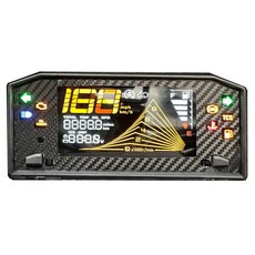 SYM 犀牛皮貼膜 儀錶框, 霧卡夢, 1個