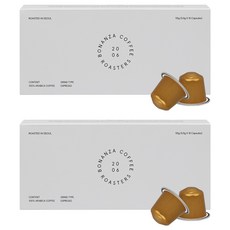 보난자커피 디카페인 캡슐, 5.5g, 10개입, 2개