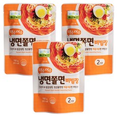 Chilkabnongsan 韓式冷麵Q彈麵拌醬, 150g, 3個