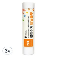 Deild 卷筒式分類回收袋 60入, 3個, 20L