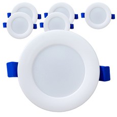 SPT 다운라이트 6W 125mm 6p, 주백색(전구)