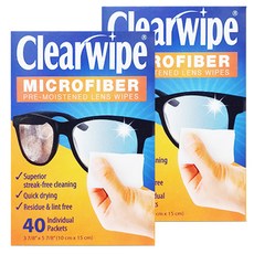 KOBAYASHI 小林製藥 眼鏡擦拭布 40入, 白色, 2個