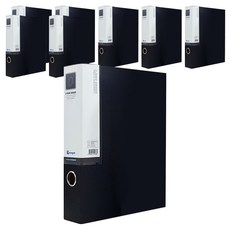 영오 합지 D링 바인더 A4 5cm, 흑색, 8개