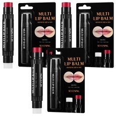Sevenpm 男士二合一雙頭護唇膏, SevenPM 多效潤唇膏, 3個