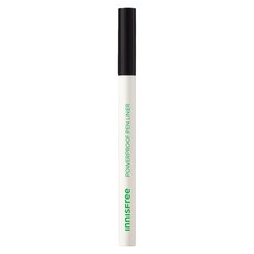 INNISFREE 台灣公司貨 超強效不暈染眼線筆 0.6g, #1黑色, 1支