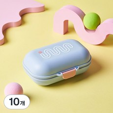 THE ZAKKA Vivid Tone 便攜式肥皂盒, 鮮豔藍, 10個