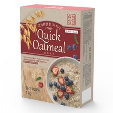 Good Store 原味燕麥片 1kg, 1個