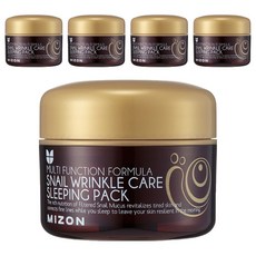 MIZON 蝸牛緊緻補水晚安面膜, 76g, 5個