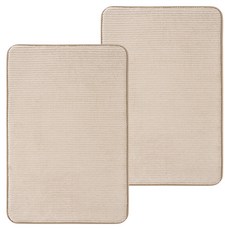 스펙트라 메모리폼 발매트 2개 세트, 베이지