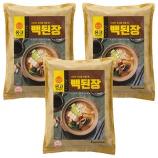 MONGGO FOODS INC. 白大醬, 3個, 2kg