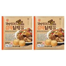 Jinmifoods 韓式馬鈴薯冬粉, 1kg, 2個