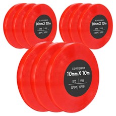 DADA 超強力雙面膠帶 10mm x 10m, 透明, 9個