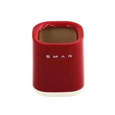 FL 生活+ 輕奢風潤色方形垃圾桶 聖誕紅 A-416-R 時尚簡約 居家垃圾收納, 12L