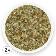 짱죽 실온이유식 9개월부터 중기 죽2, 해물야채죽, 2개, 160g