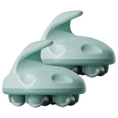 ACDI肩膀手臂腰部小腿按摩球 鋼珠型, 綠色, 2個