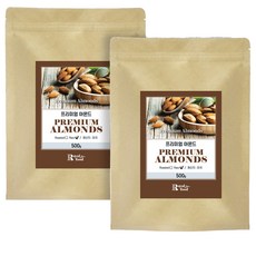 Nuts Factory 優質生杏仁果, 500g, 2包