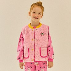 Liebello 兒童蝴蝶餅雙面穿背心