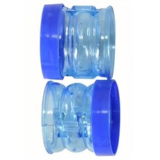 LillipHut 麗利寶 1/2短直型接管, 藍色, 2支