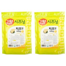 Sikjajaewang 起司味調味粉, 500g, 2包