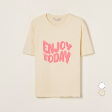 Roem 女性字母短袖T恤