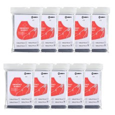 超值公式 緊急用保溫銀箔毯 大 160 x 210 cm, 銀色, 10個