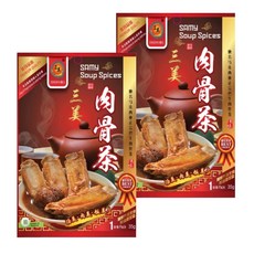 三美 馬來西亞正宗巴生肉骨茶湯料包 35g, 2包
