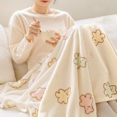 The Zari 聖誕圖案超細纖維毛毯