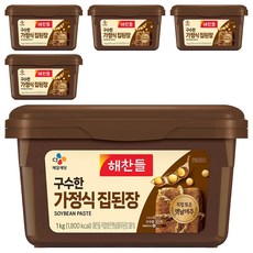 CJ Haechandle 好餐得 香濃家常大醬, 1kg, 5個