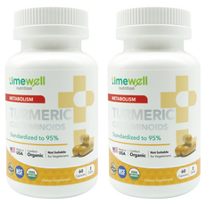 timewell 時光安好 薑黃帝膠囊 (60顆/罐) 95%高濃度薑黃素 調整體質 增強體力, 2罐