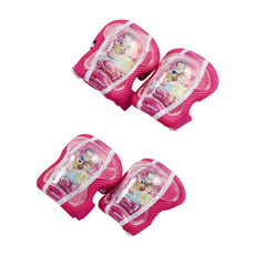 삼천리 디즈니 프린세스 보호대 4p 세트 SPS150L, 핑크, 1개