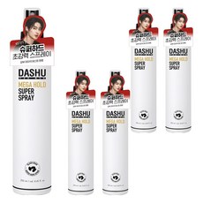 다슈 포 맨 프리미엄 메가 홀드 슈퍼 헤어스프레이, 250ml, 5개