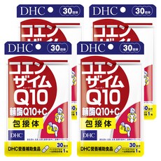 DHC 輔酶Q10+C膠囊食品 含維生素C 促進代謝 養顏美容, 30顆, 209mg, 4包