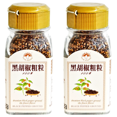 新光洋菜 黑胡椒粗粒, 35g, 2瓶