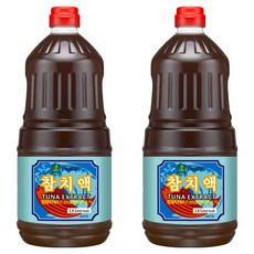 이엔푸드 참치액, 1.8L, 2개