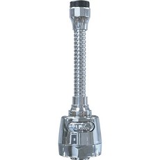 WE CHAMP 廚用2段增壓萬向延伸水龍頭 ABS塑料+不鏽鋼尺寸：21.5mm-24mm, 100g, 1個