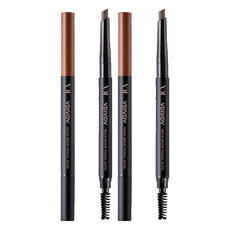 VDIVOV 巨型眉筆自動 0.35 克, 2號中棕色, 2個