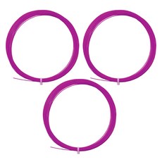 G&Y 高彈性羽球拍線, 3個, 紫色