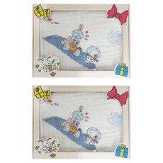 PEANUTS 史努比 泡泡浴巾 105 x 110cm, 太空之旅, 2個