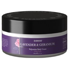 EVEROSE 愛芙蓉 遇見愛情 典藏系列體霜 薰衣草&天竺葵, 200ml, 1罐