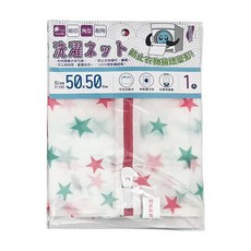 星鑽角型洗衣袋 3個, 白色, 1組