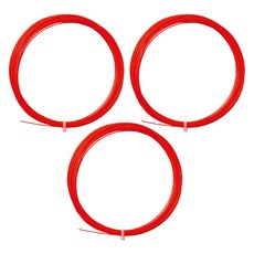 G&Y 高彈性羽球拍線, 3個, 紅色