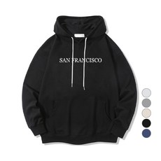ILLUSO 男女通用舊金山柔軟特殊棉質連帽衫