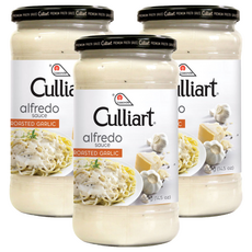 컬리아트 알프레도 로스티드 갈릭 소스, 410g, 3개