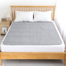 한일의료기 탄소 카본 피복 발열선 전기요 매트 K-003, 리어드 그레이, 더블(135 x 180 cm)