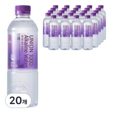 유니온천년알카리수, 500ml, 40개